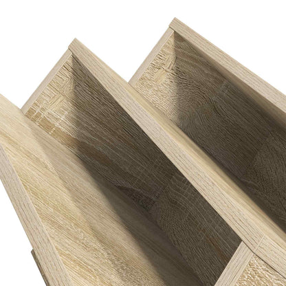 Scaffale per riviste Rovere Sonoma 53 x 40 x 28.5 cm