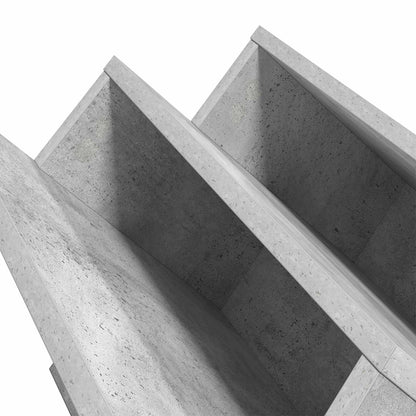 Scaffale per riviste Grigio Concretè 53 x 40 x 28.5 cm