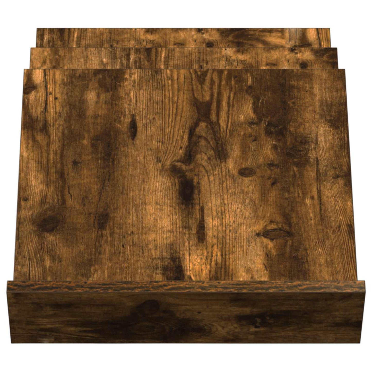 Scaffale per riviste Rovere fumé 53 x 40 x 28,5 cm | homemem39