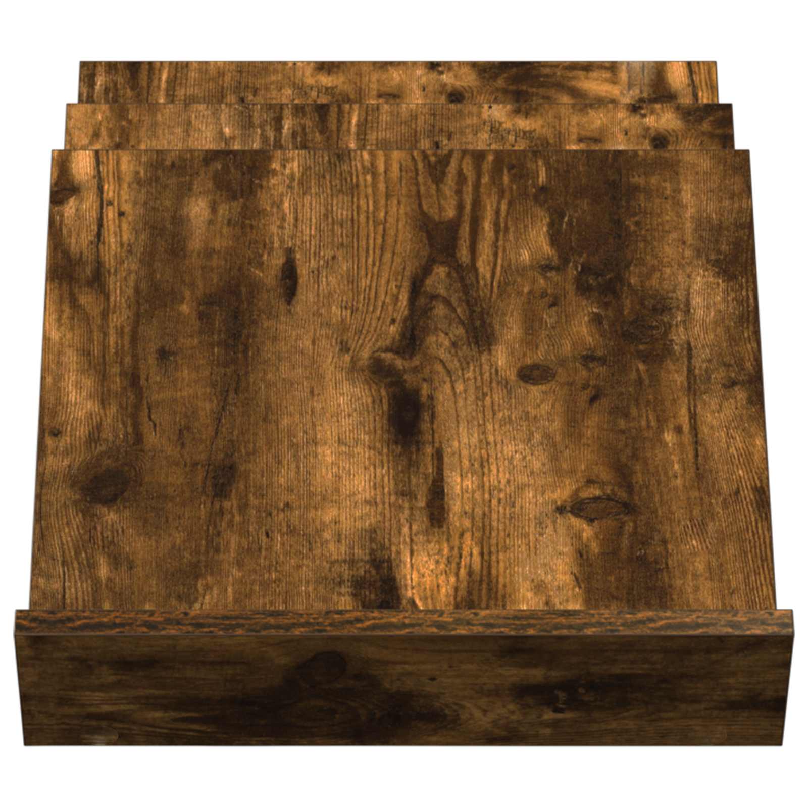 Scaffale per riviste Rovere fumé 53 x 40 x 28,5 cm | homemem39