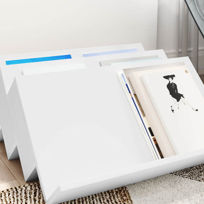 Scaffale per riviste Bianco 65 x 53 x 28,5 cm Legno multistrato