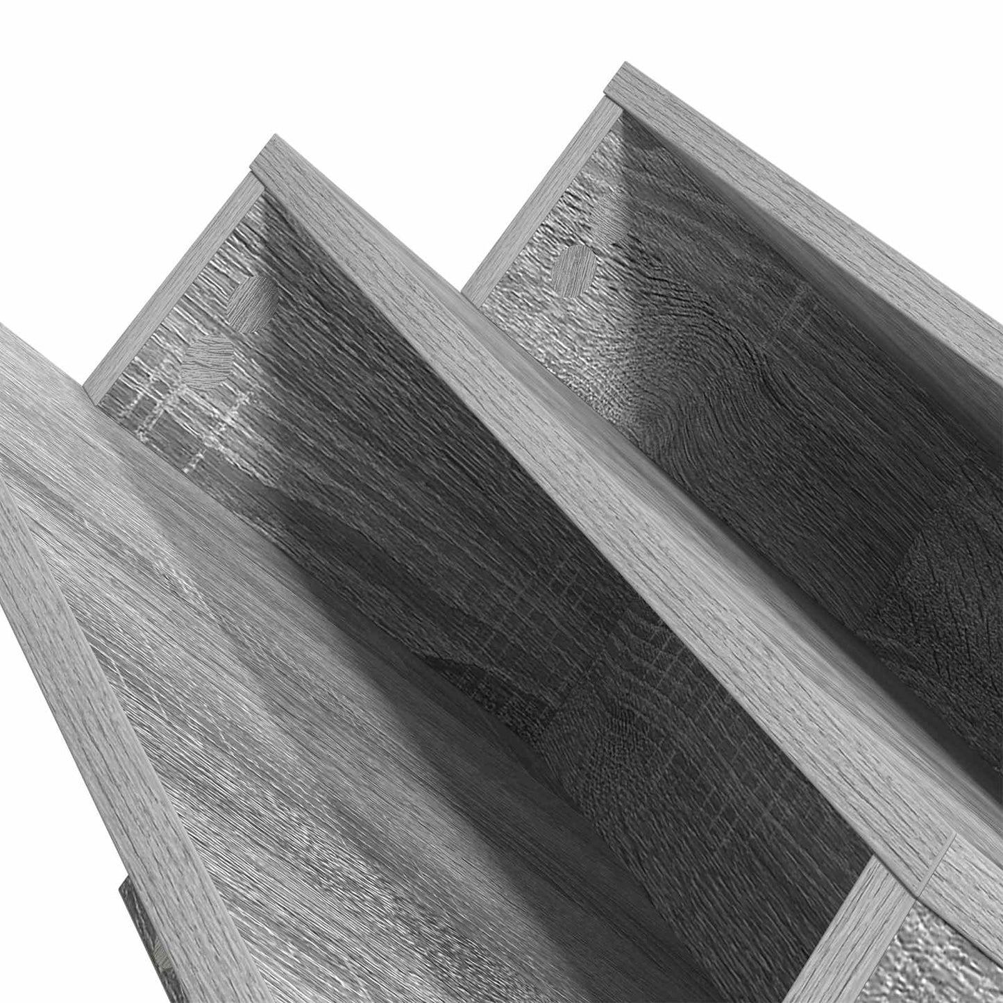 Scaffale per riviste Grigio Sonoma 90 x 53 x 28,5 cm