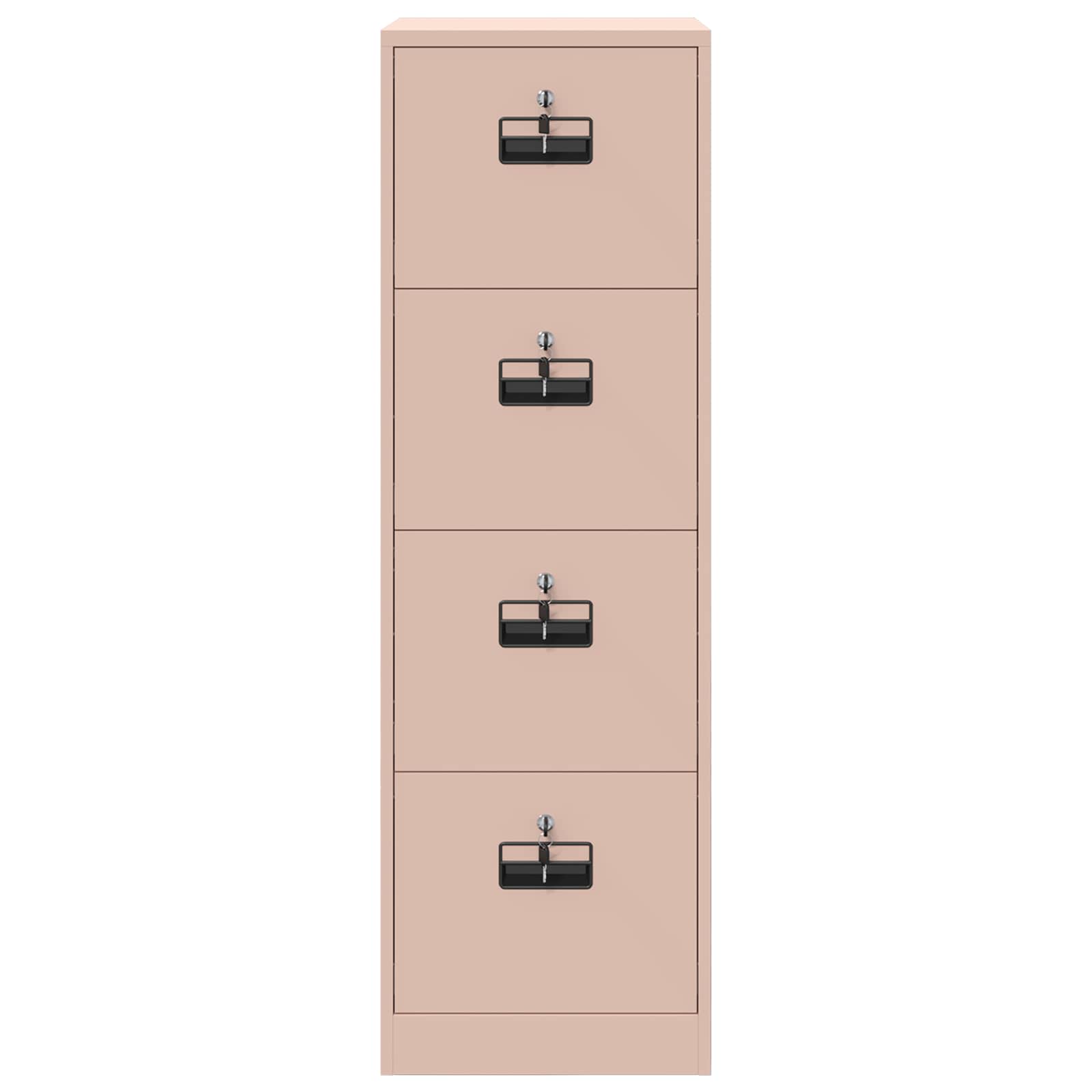 Armadio per File con cassetto 2 pcs Rosa 44 x 50 x 139 cm | homemem39
