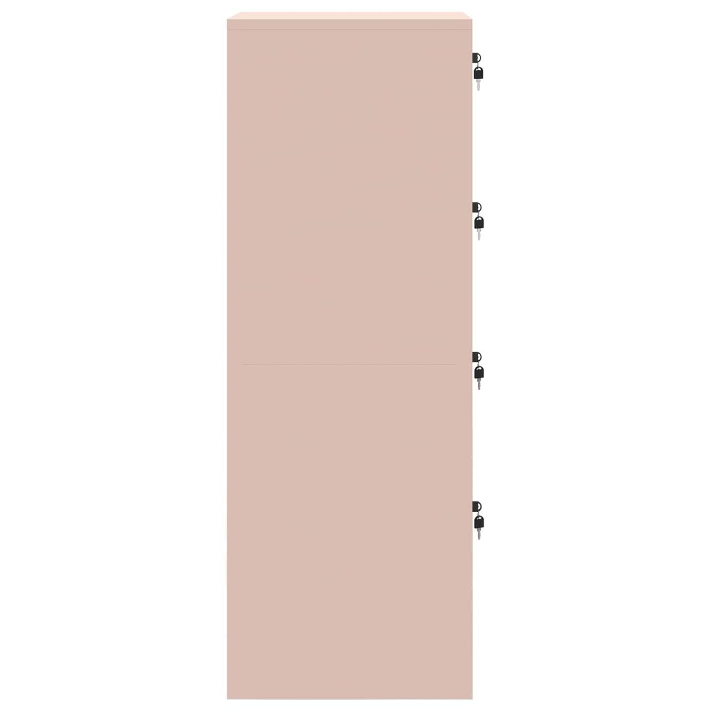 Armadio per File con cassetto 2 pcs Rosa 44 x 50 x 139 cm | homemem39