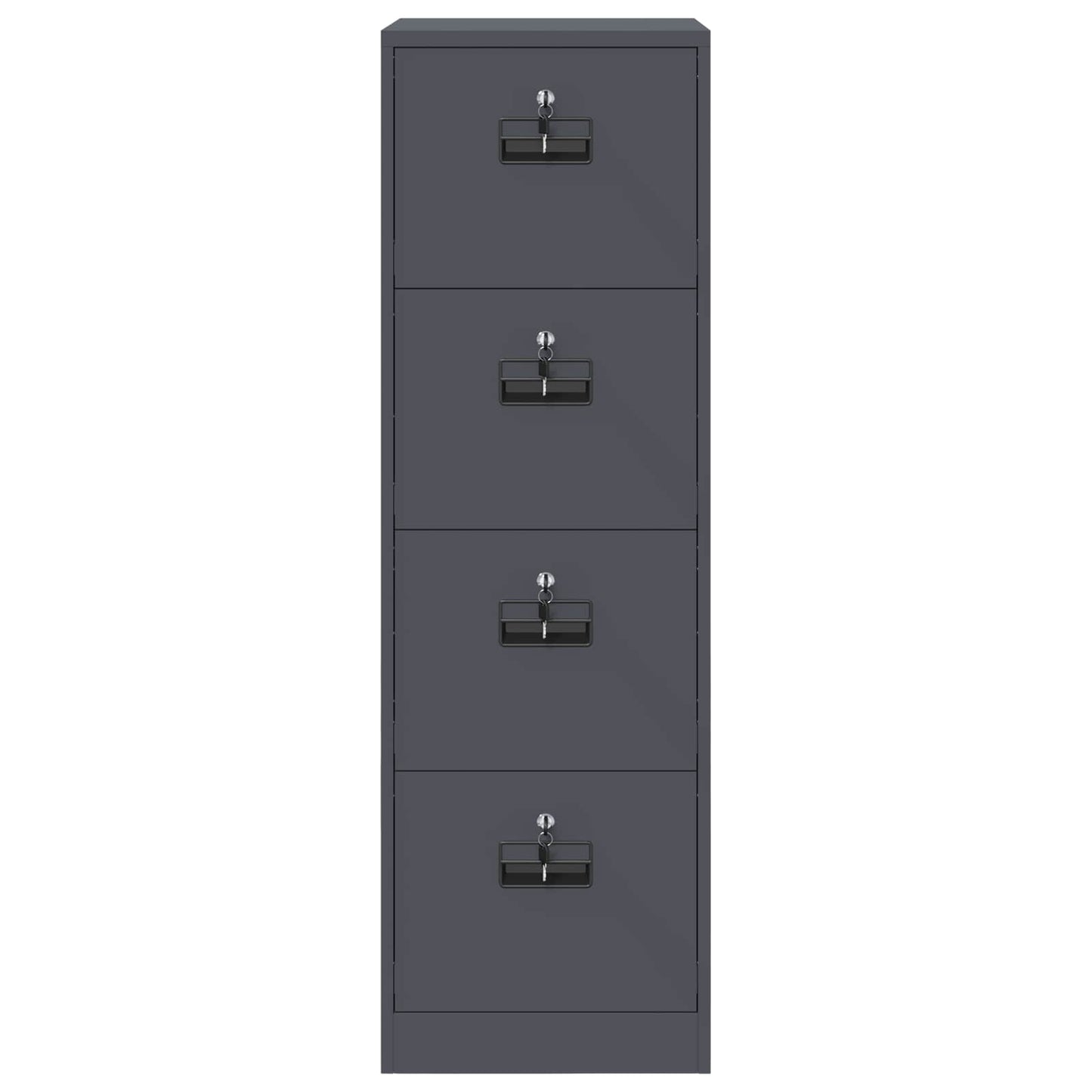 Armadio per File con cassetto 2 pcs Antracite 44 x 50 x 139 cm | homemem39