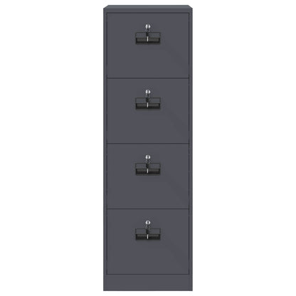 Armadio per File con cassetto 2 pcs Antracite 44 x 50 x 139 cm | homemem39