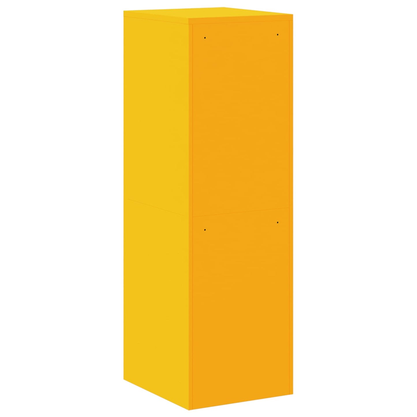 Armadio per File 2 pcs Giallo senape 44 x 50 x 139 cm