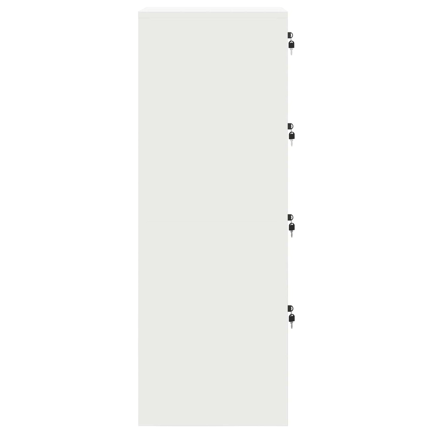 Armadio per File con cassetto 2 pcs Bianco 44 x 50 x 139 cm | homemem39