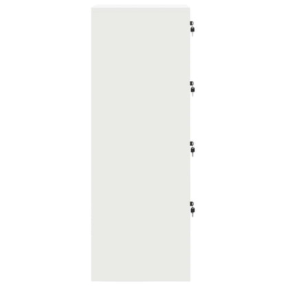 Armadio per File con cassetto 2 pcs Bianco 44 x 50 x 139 cm | homemem39