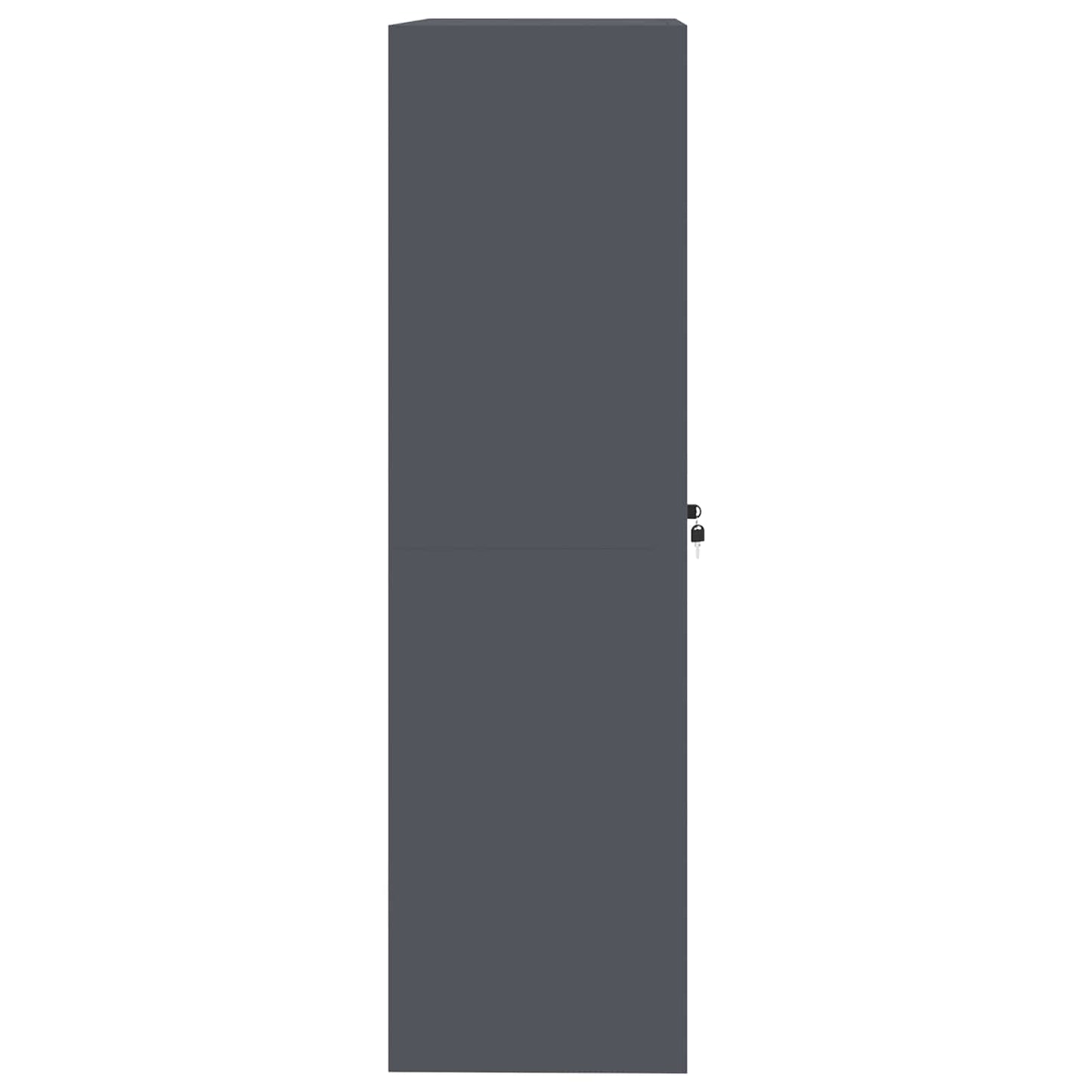 Armadio con archiviazione 2 pcs Antracite 90 x 40 x 140 cm