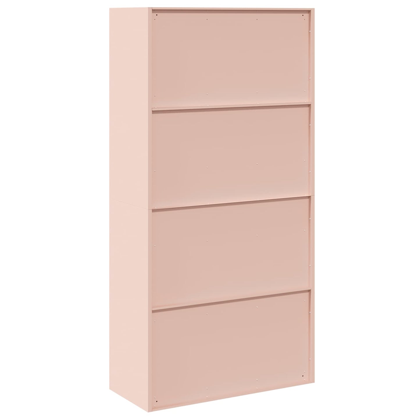 Armadio 2 pcs Rosa 90 x 40 x 180 cm Acciaio laminato a freddo