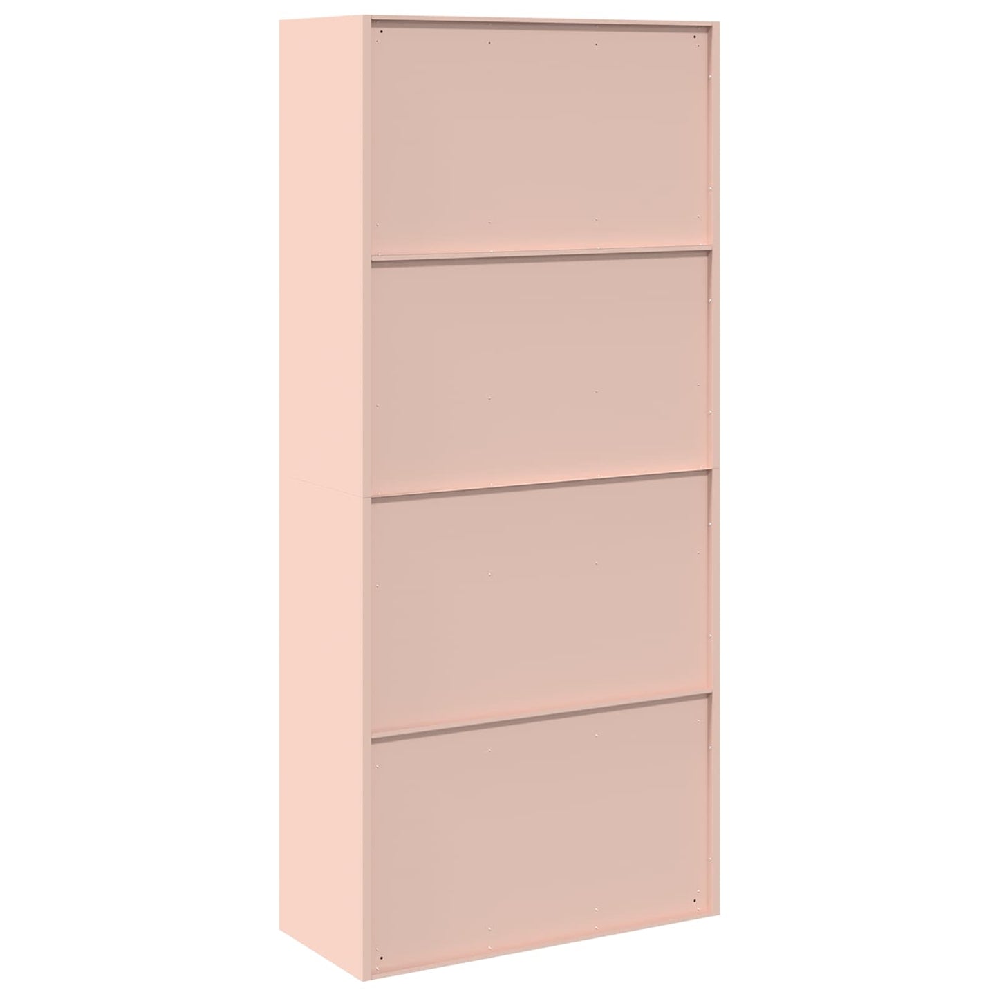 Armadio 2 pcs Rosa 90 x 40 x 200 cm Acciaio laminato a freddo