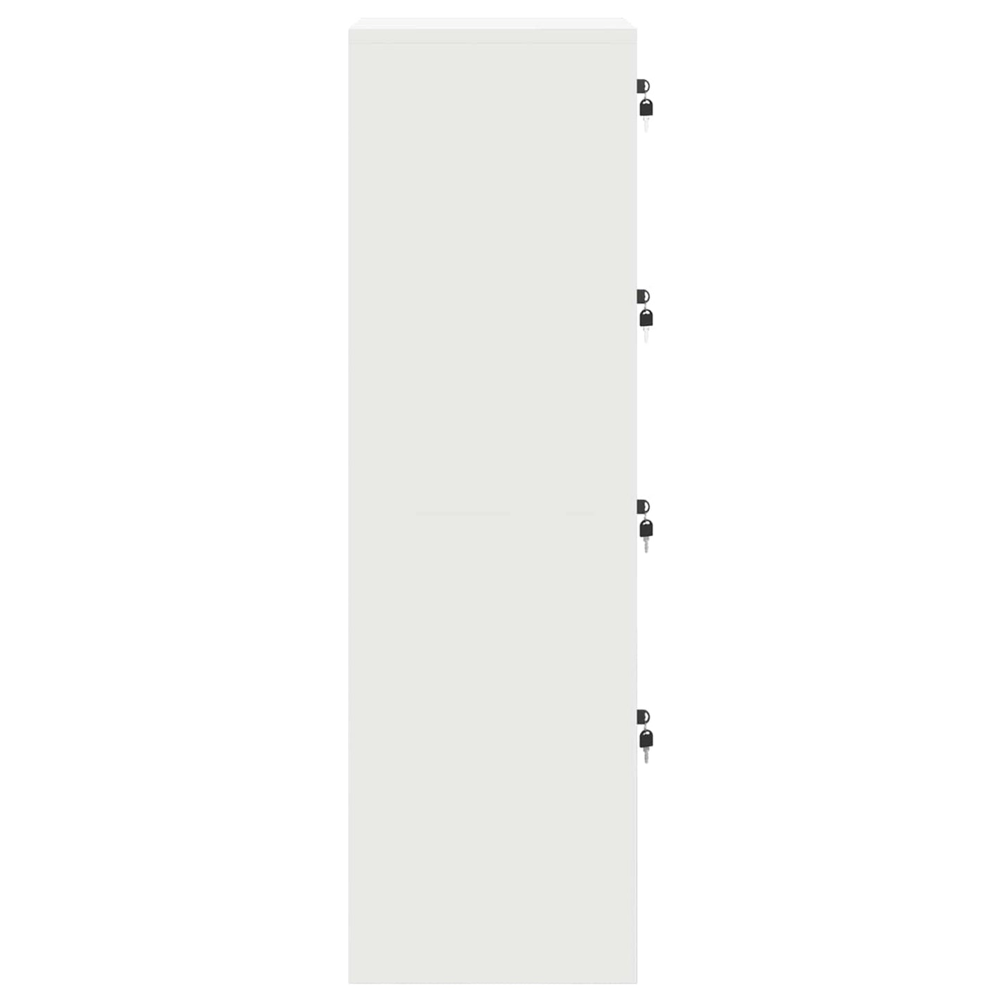 Armadio 2 pcs Rosa 80 x 40 x 200 cm Acciaio laminato a freddo