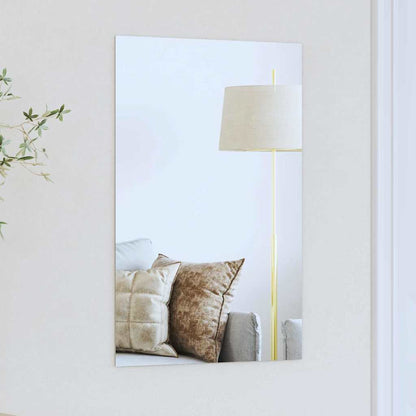 Specchio da parete Rettangolare 60 x 40 cm vetro temperato | homemem39