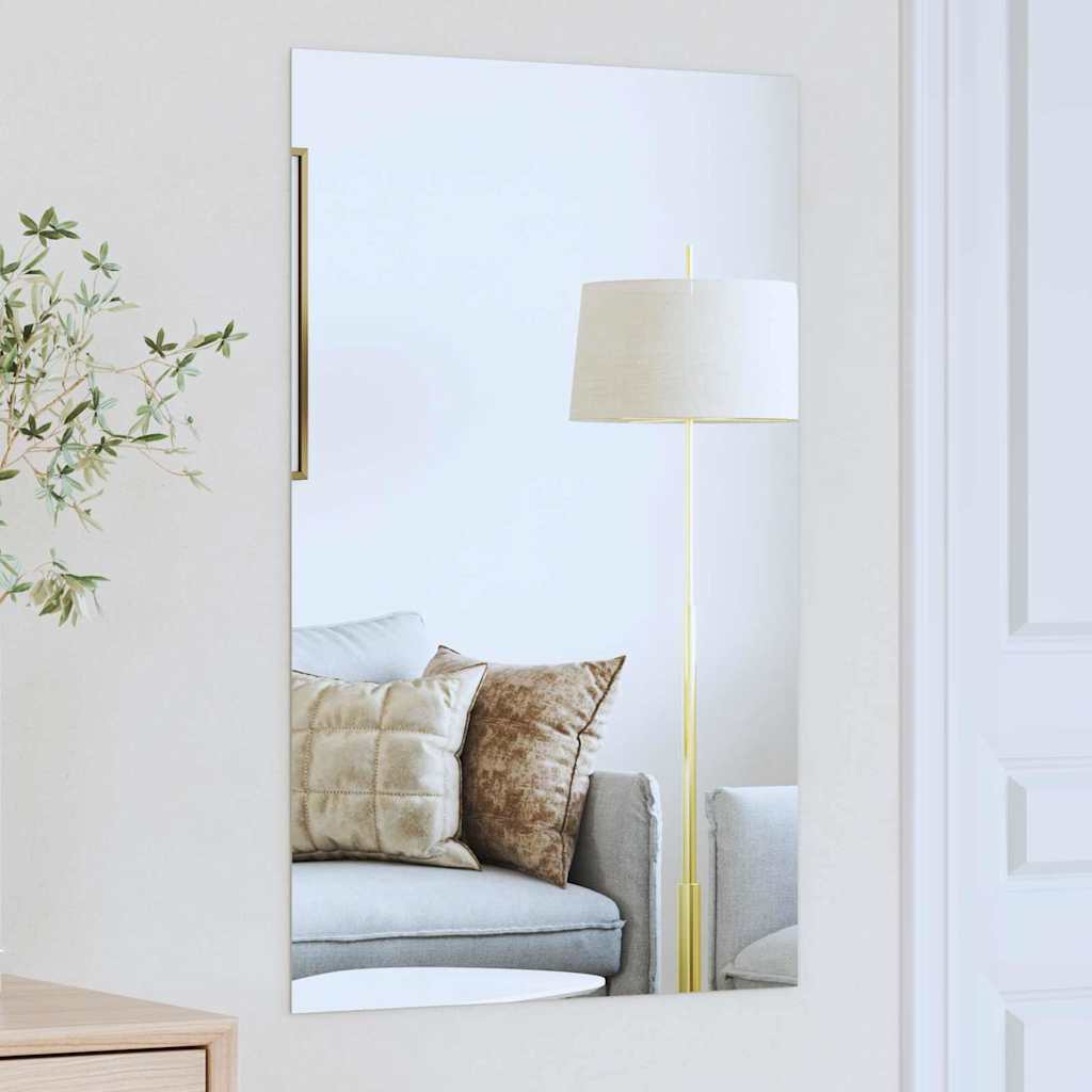 Specchio da parete Rettangolare 50 x 80 cm vetro temperato | homemem39