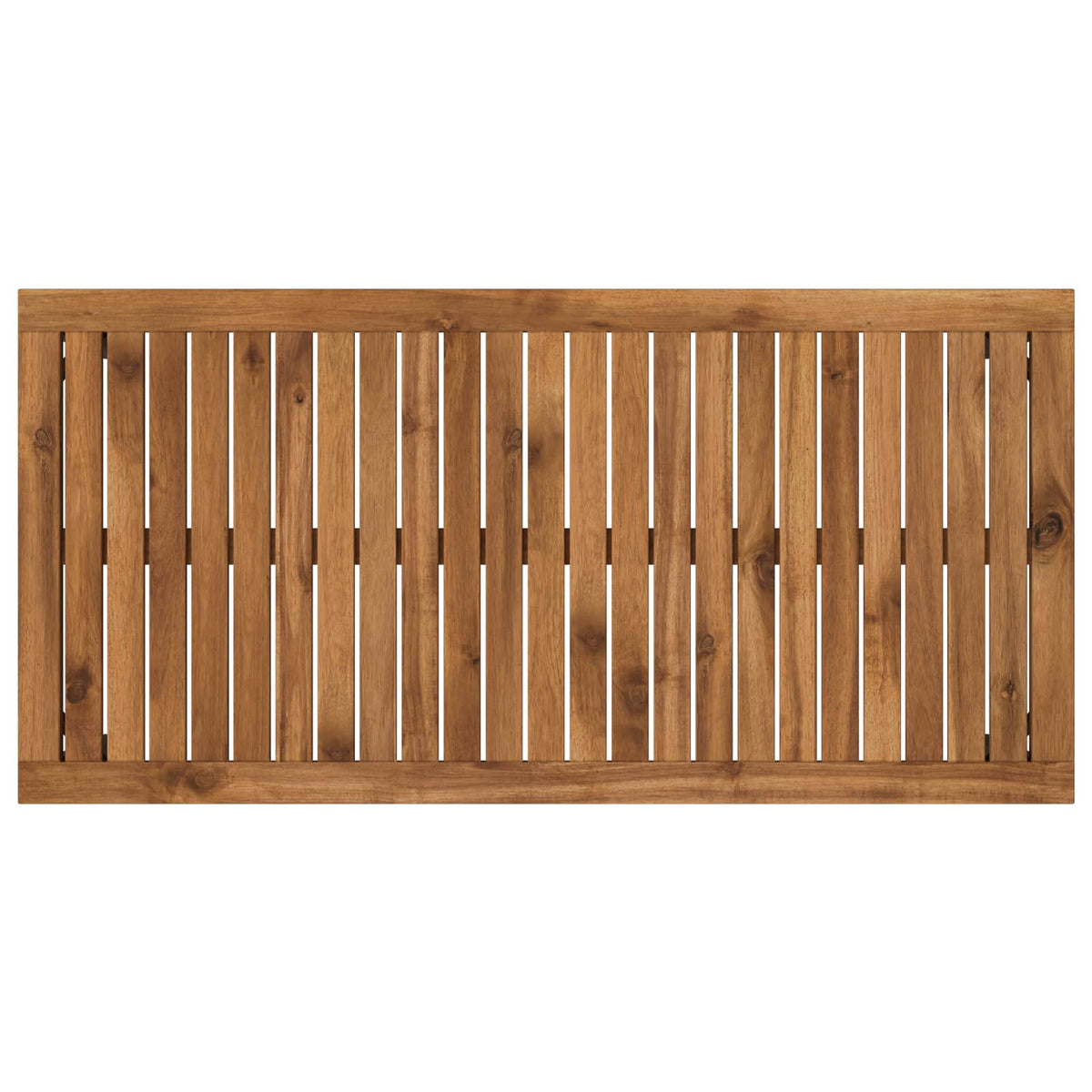 Tavolino da salotto Naturale e Nero 49 x 100,5 x 45 cm