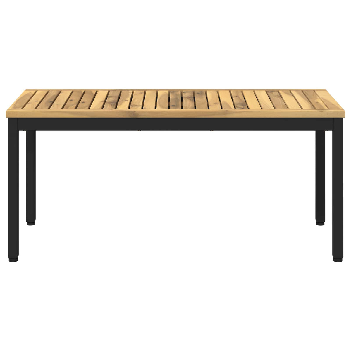 Tavolino da salotto Bianco e Nero 49 x 100,5 x 45 cm