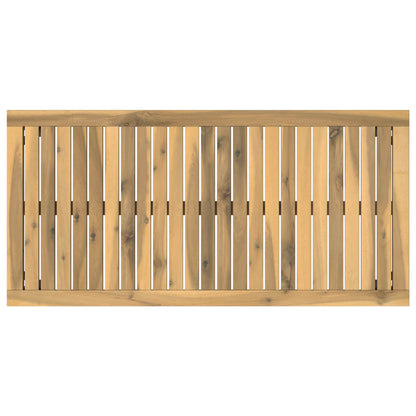 Tavolino da salotto Bianco e Nero 49 x 100,5 x 45 cm