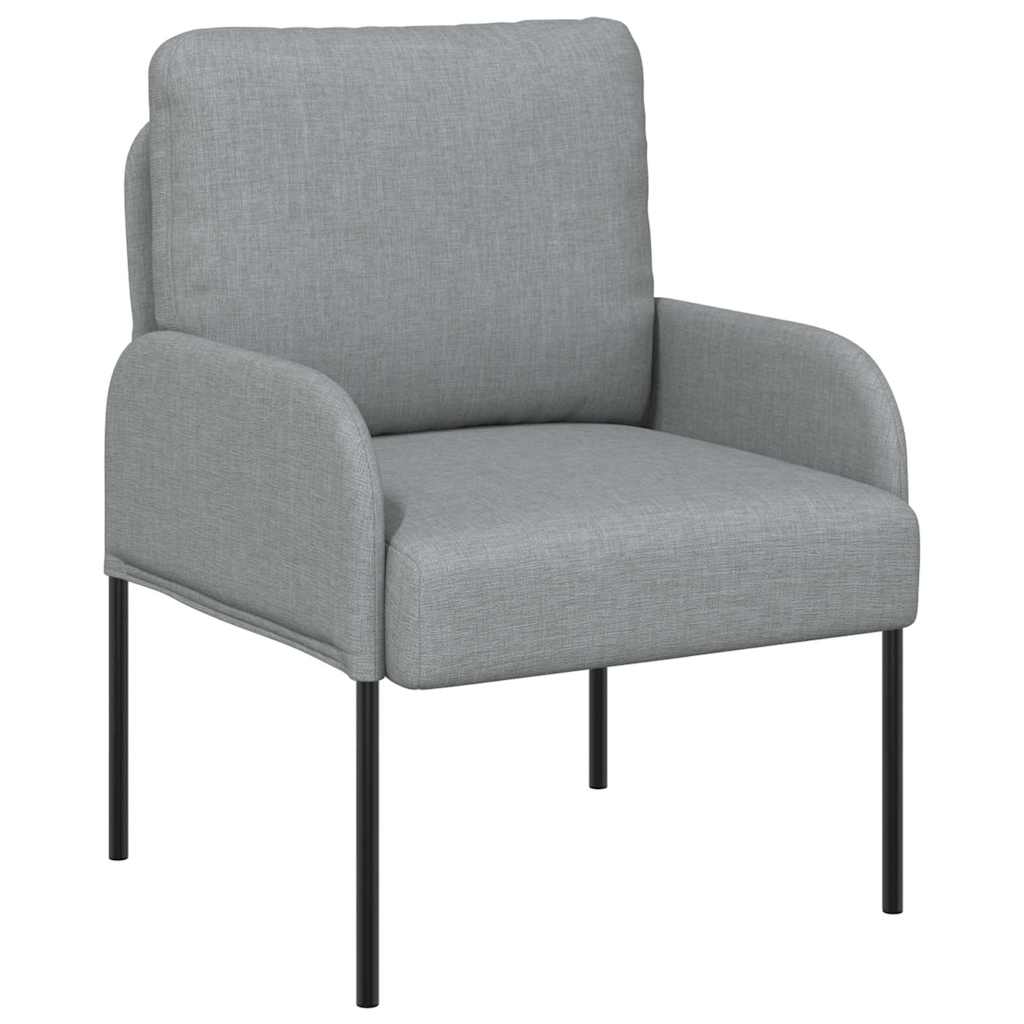 Divani con cuscino 55cm Grigio chiaro Legno compensato | homemem39