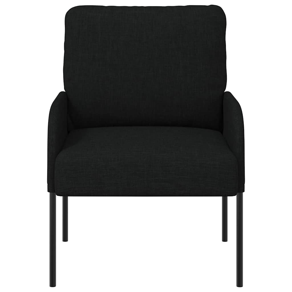 Divani con cuscino 55cm Nero Legno compensato | homemem39