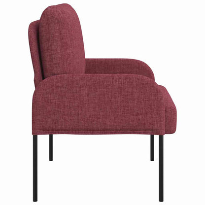 Divani con cuscino 55cm Rosso Vino Legno compensato | homemem39