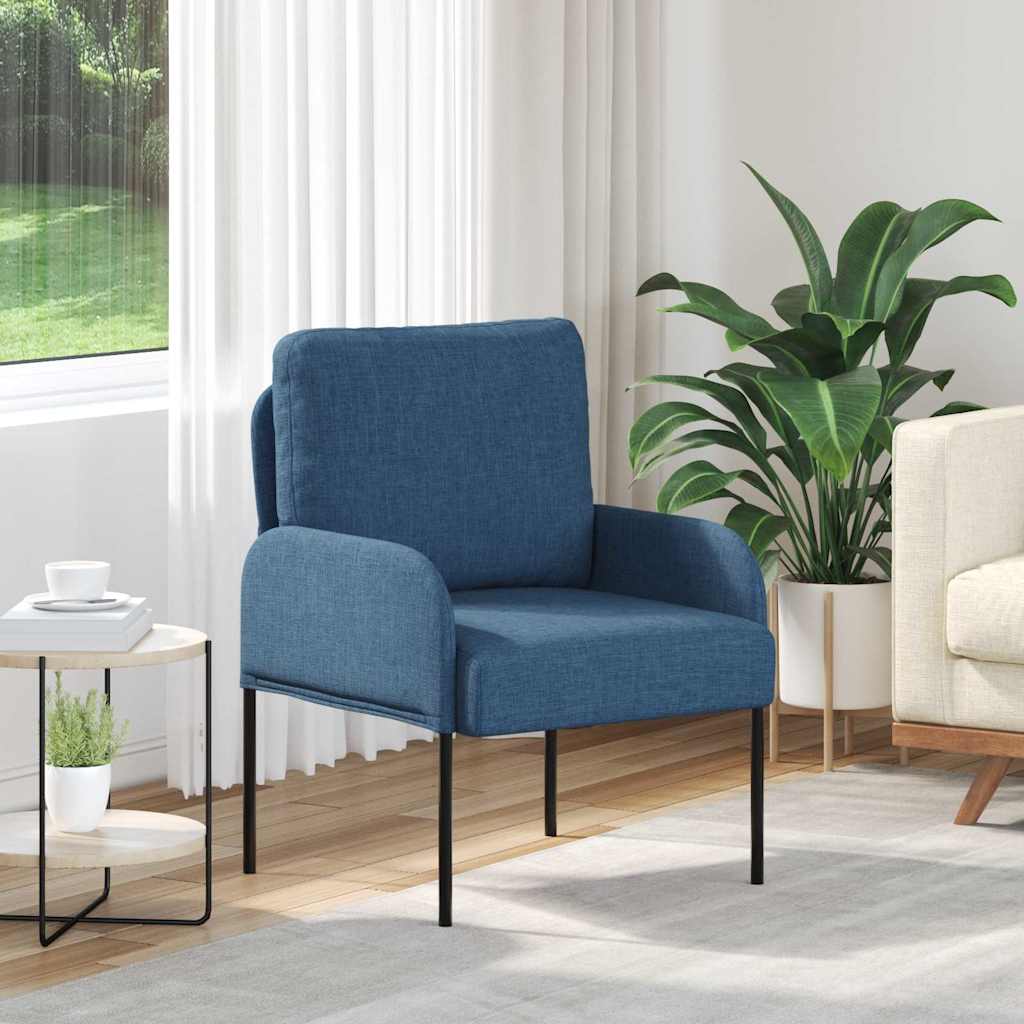 Divani con cuscino 55cm Blu Legno compensato | homemem39