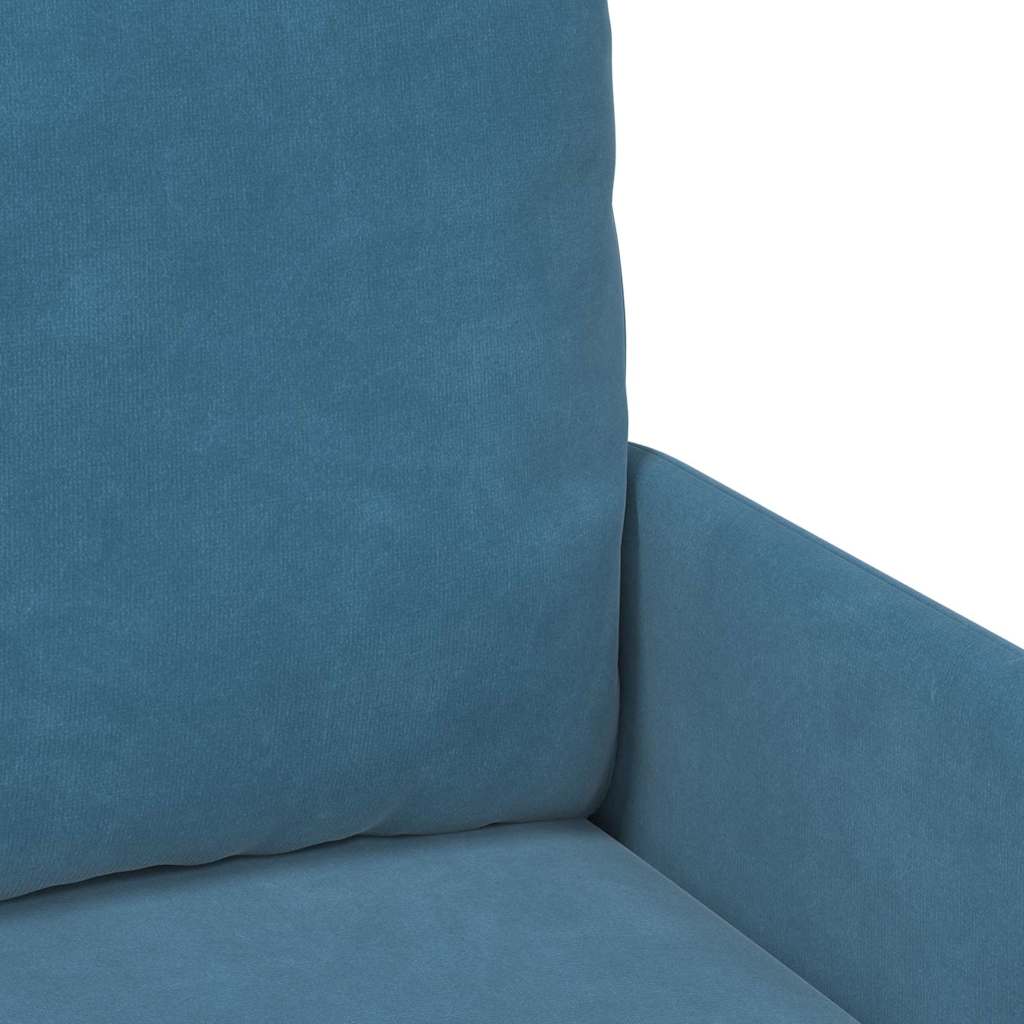 Divani con cuscino 55cm Blu Legno compensato | homemem39