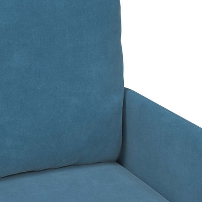 Divani con cuscino 55cm Blu Legno compensato | homemem39