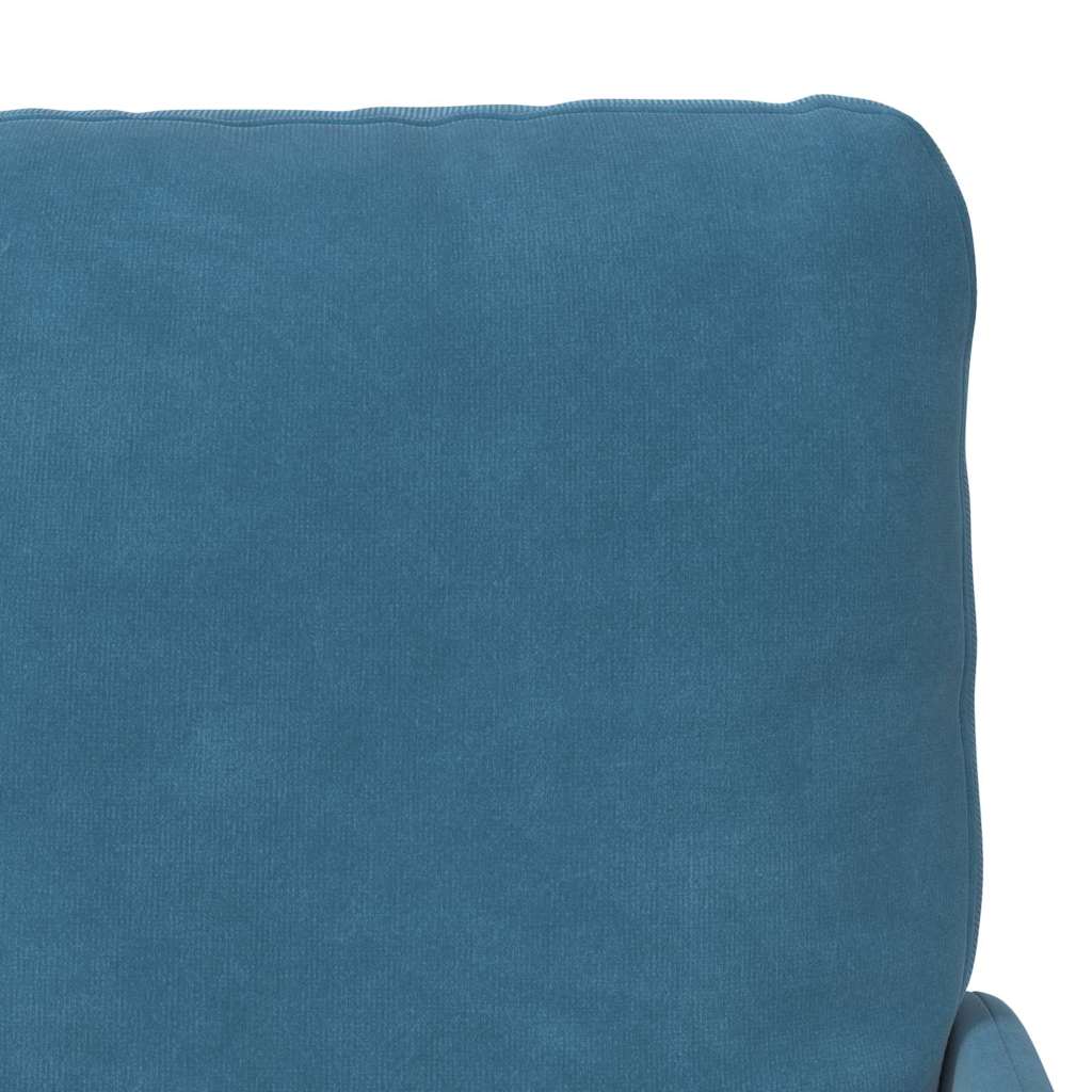 Divani con cuscino 55cm Blu Legno compensato | homemem39