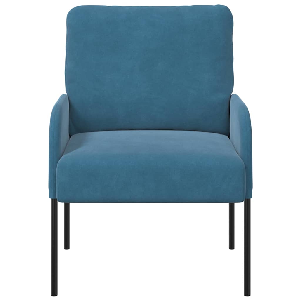 Divani con cuscino 55cm Blu Legno compensato | homemem39
