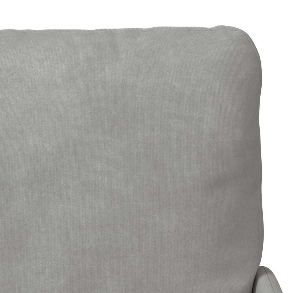 Divani con cuscino 55cm Grigio chiaro Legno compensato | homemem39