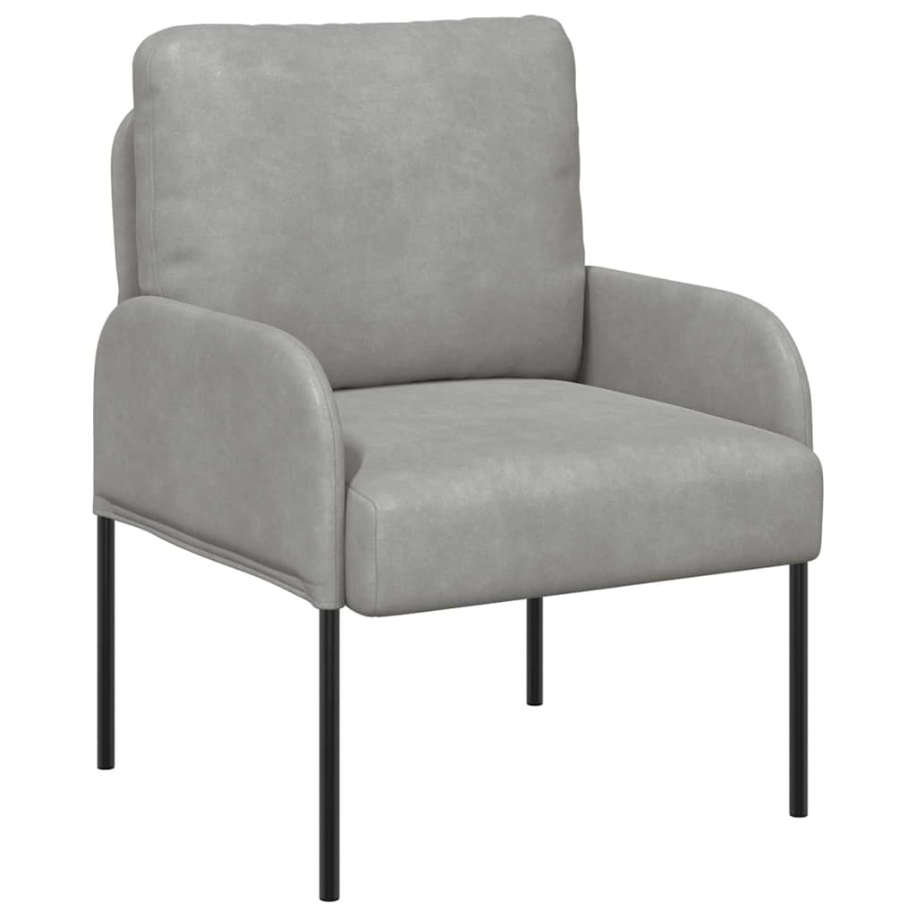 Divani con cuscino 55cm Grigio chiaro Legno compensato | homemem39