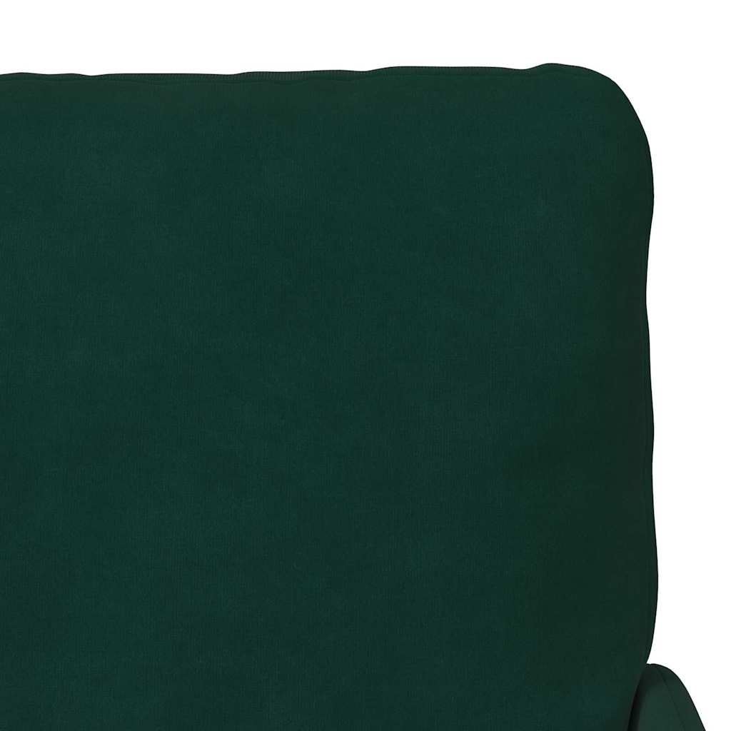 Divani con cuscino 55cm Verde Scuro Legno compensato | homemem39