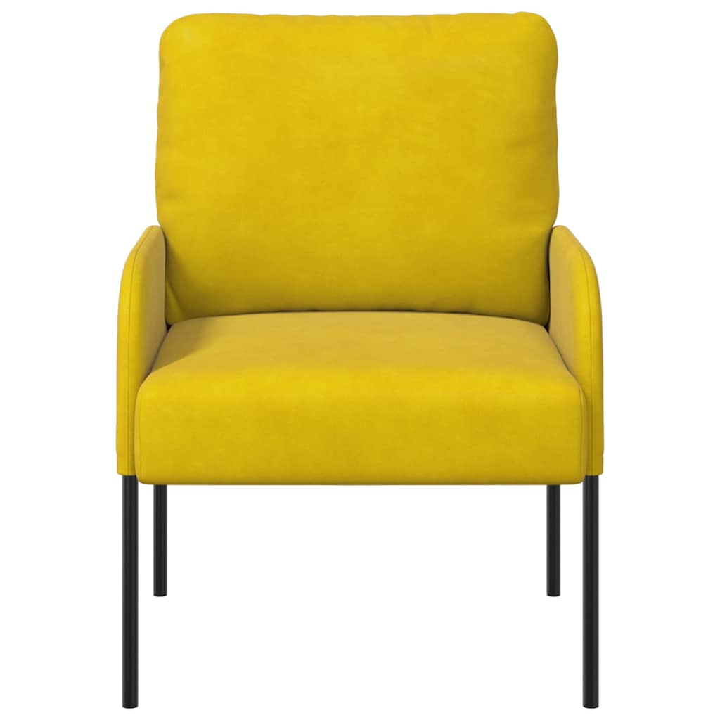 Divani con cuscino 55cm Giallo Legno compensato | homemem39