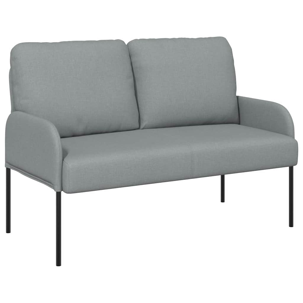 Divani con cuscino 110cm Grigio chiaro Legno compensato | homemem39
