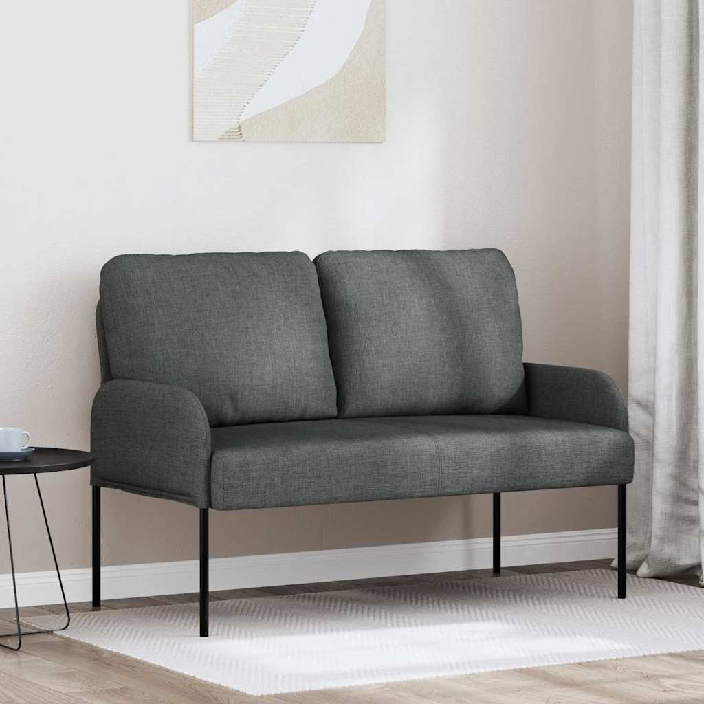 Divani con cuscino 110cm Grigio scuro Legno compensato | homemem39