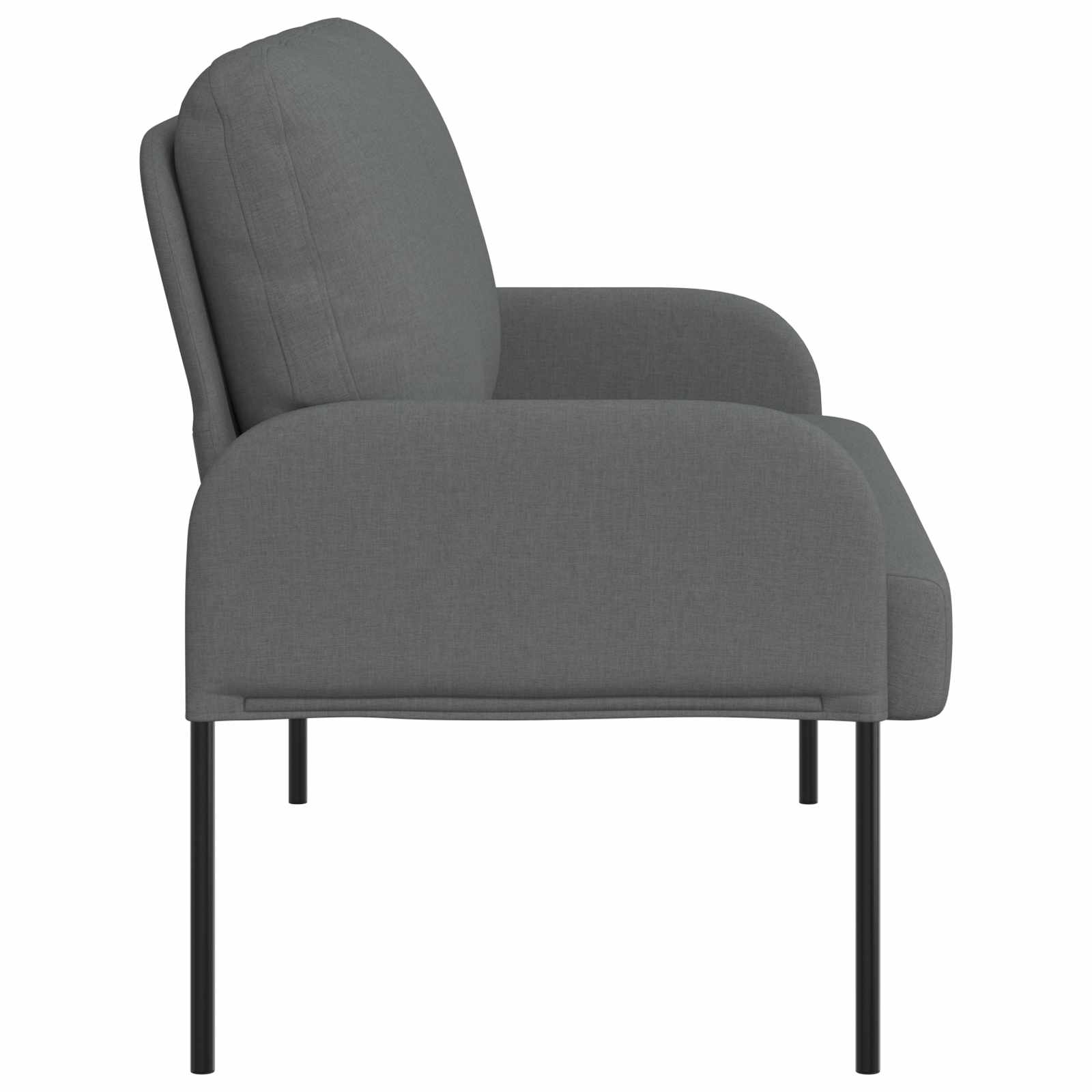 Divani con cuscino 110cm Grigio scuro Legno compensato | homemem39