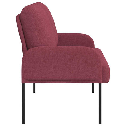 Divani con cuscino 110cm Rosso Vino Legno compensato | homemem39