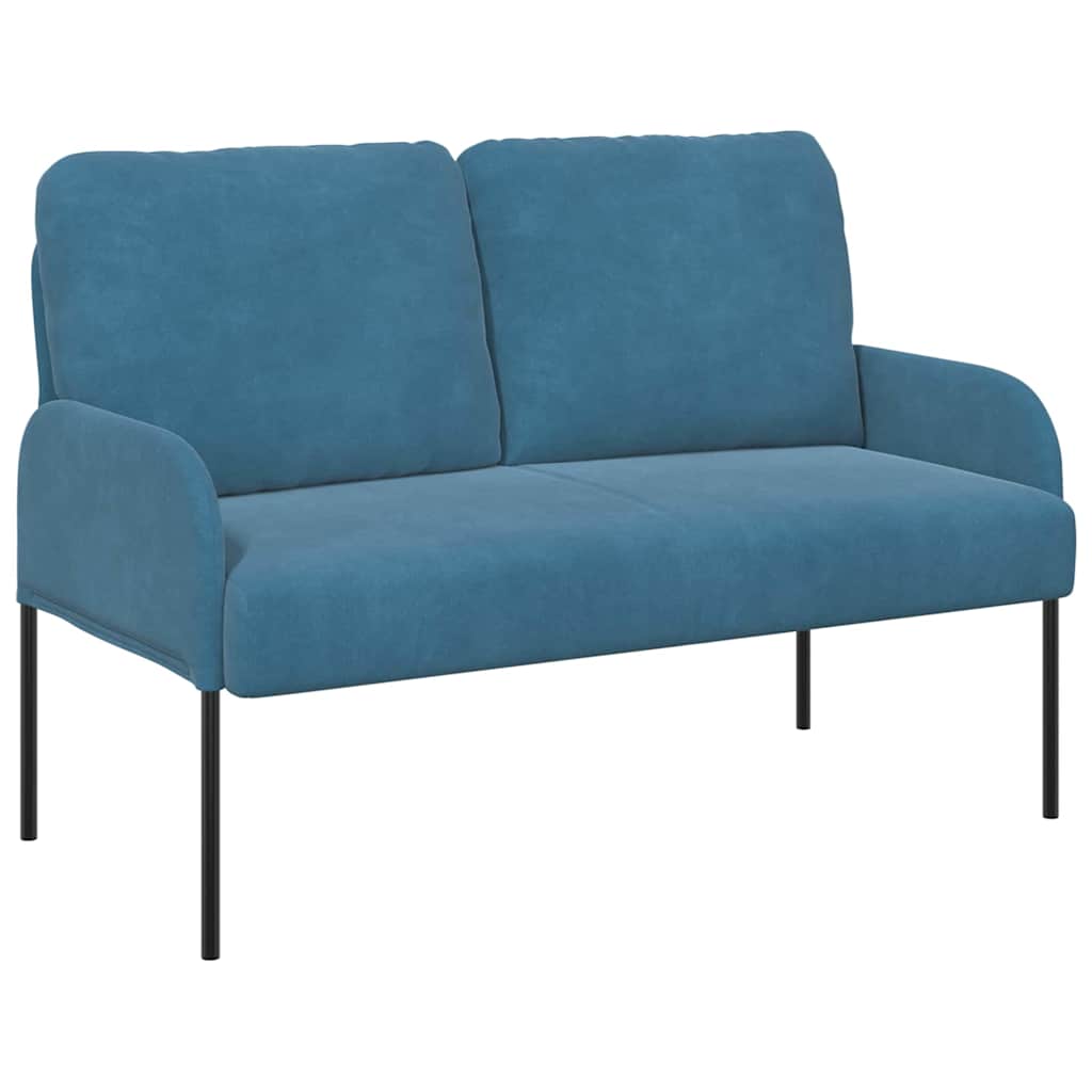 Divani con cuscino 110cm Blu Legno compensato | homemem39