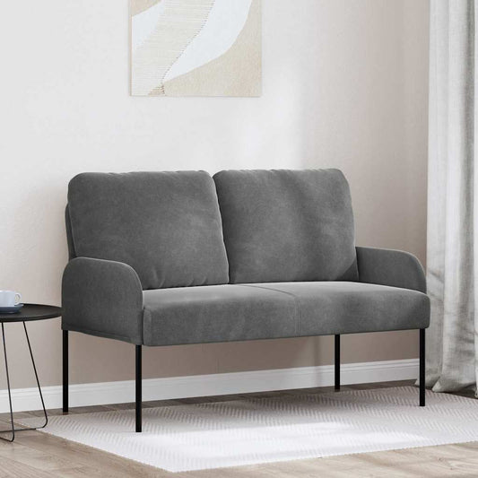 Divani con cuscino 110cm Grigio scuro Legno compensato | homemem39