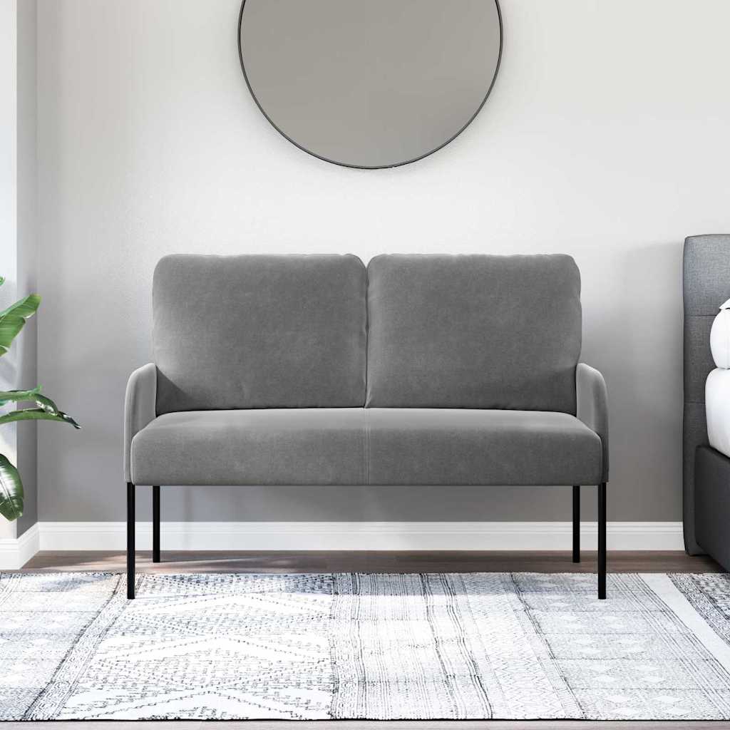 Divani con cuscino 110cm Grigio scuro Legno compensato | homemem39