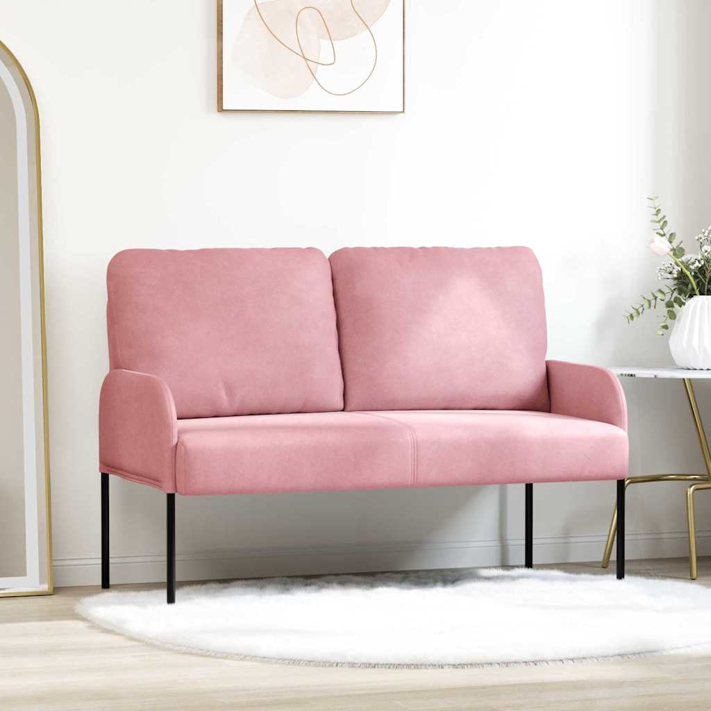 Divani con cuscino 110cm Rosa Legno compensato | homemem39