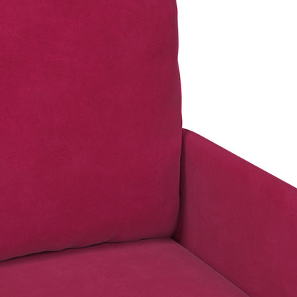 Divani con cuscino 110cm Rosso Vino Legno compensato | homemem39