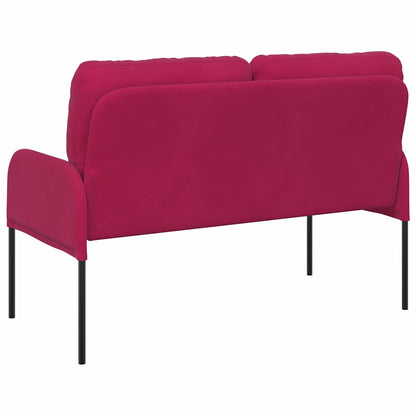 Divani con cuscino 110cm Rosso Vino Legno compensato | homemem39