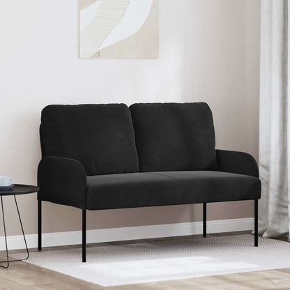 Divani con cuscino 110cm Nero Legno compensato | homemem39