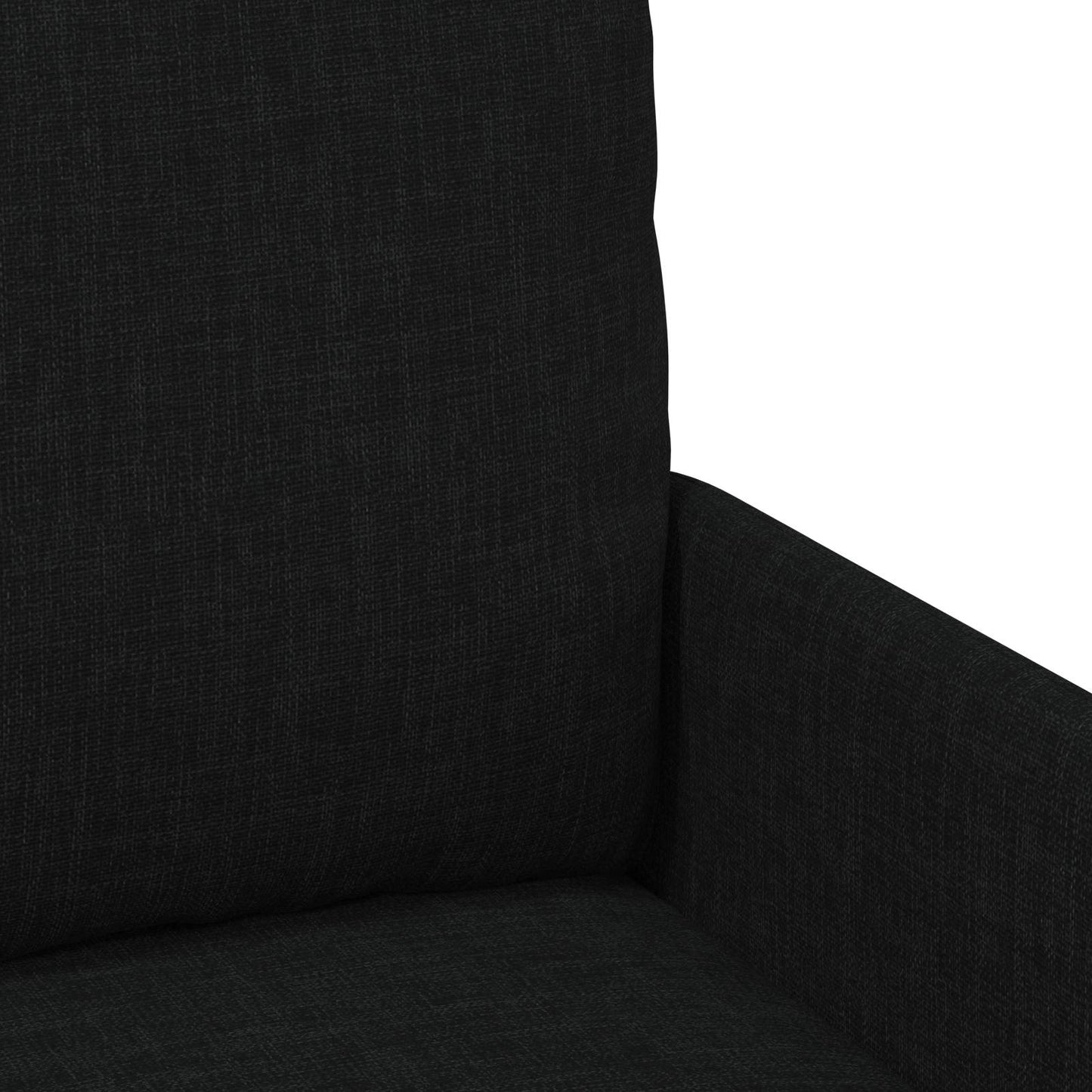 Set divani 3 pcs Nero 115 x 56 x 80 cm Legno compensato | homemem39