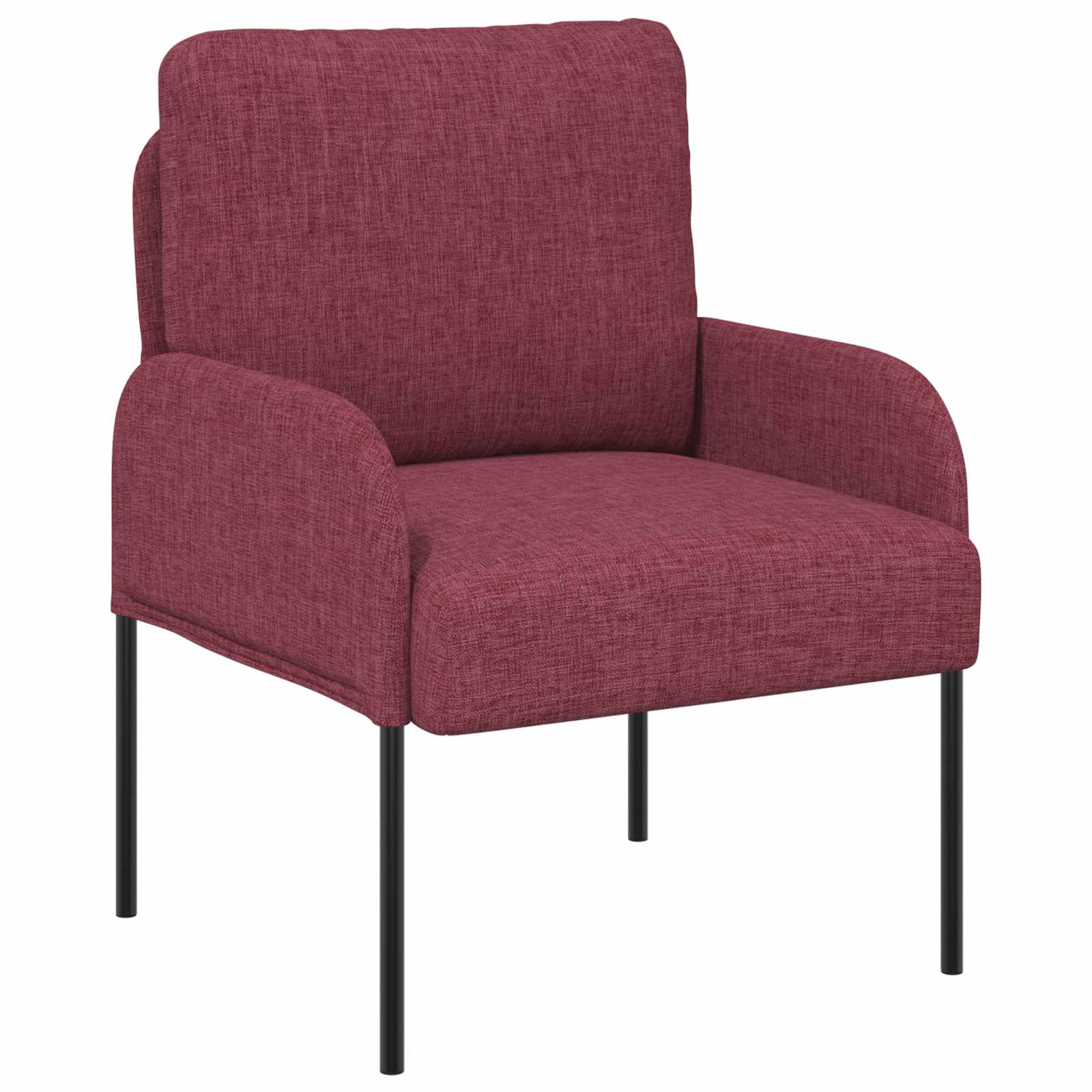 Set divani 3 pcs Rosso Vino 115 x 56 x 80 cm Legno compensato | homemem39