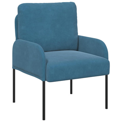 Set divani 3 pcs Blu 115 x 56 x 80 cm Legno compensato | homemem39