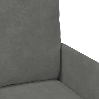 Set divani 3 pcs Grigio scuro 115 x 56 x 80 cm Legno compensato | homemem39