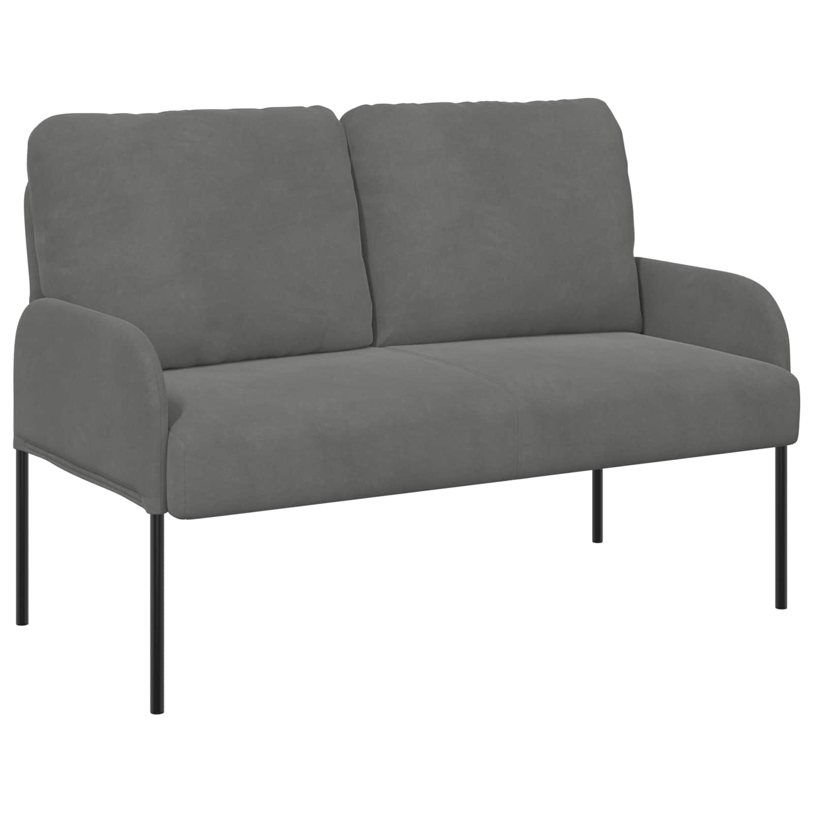 Set divani 3 pcs Grigio scuro 115 x 56 x 80 cm Legno compensato | homemem39
